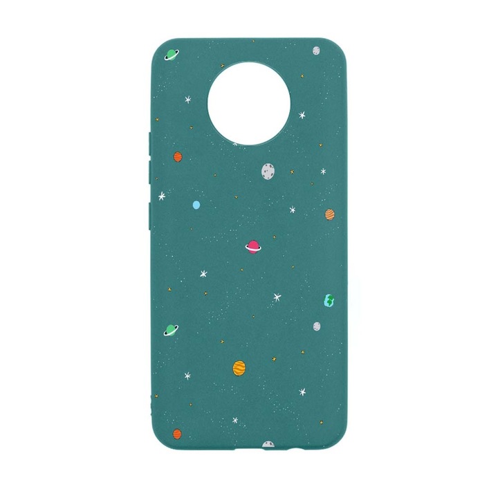 Husa Silicon Compatibila Cu Nokia 5.4, Universe, Planets, rezistenta la uzura, FG 470