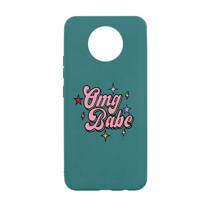 Husa Silicon Compatibila Cu Nokia 5.4, OMG Babe, rezistenta la uzura, FG 487