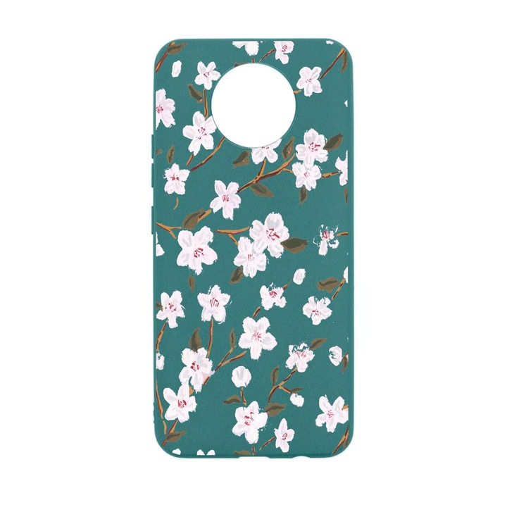 Husa Silicon Compatibila Cu Nokia 5.4, Spring Flower, rezistenta la uzura, FG 512