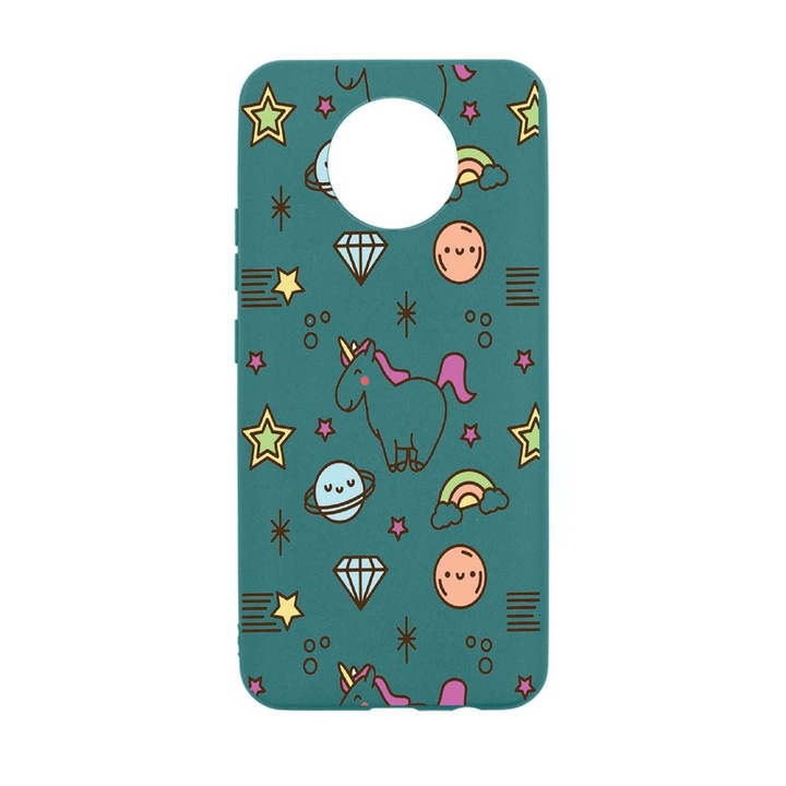 Husa Silicon Compatibila Cu Nokia 5.4, Unicorn - universe, rezistenta la uzura, FG 526