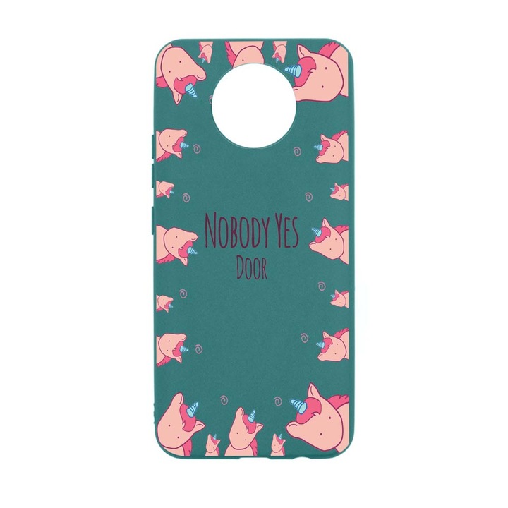 Husa Silicon Compatibila Cu Nokia 5.4, Unicorn - Nobody yes, rezistenta la uzura, FG 523