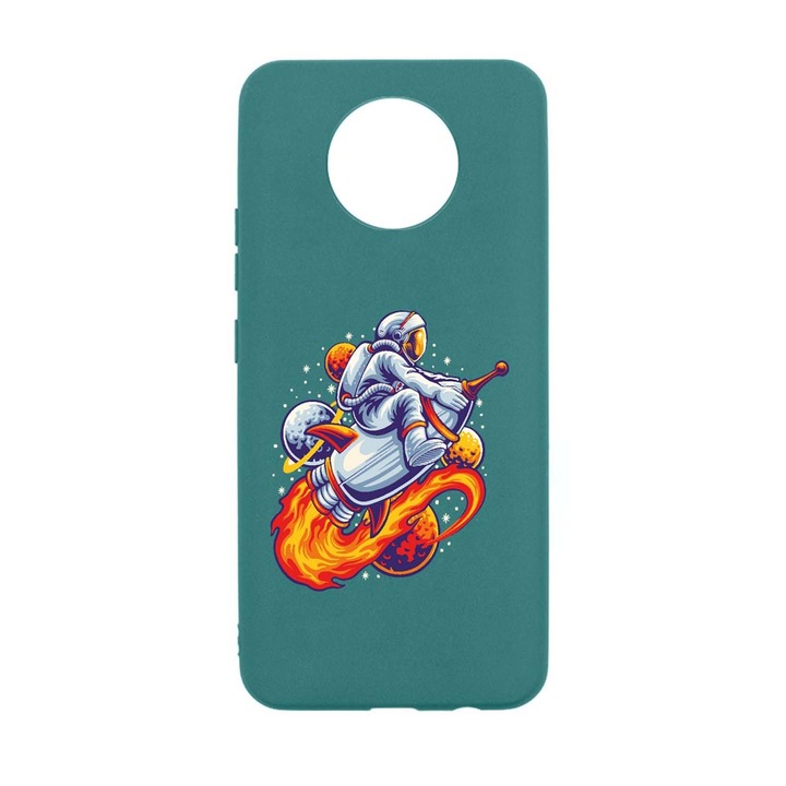 Husa Silicon Compatibila Cu Nokia 5.4, Astronaut, rezistenta la uzura, FG 830