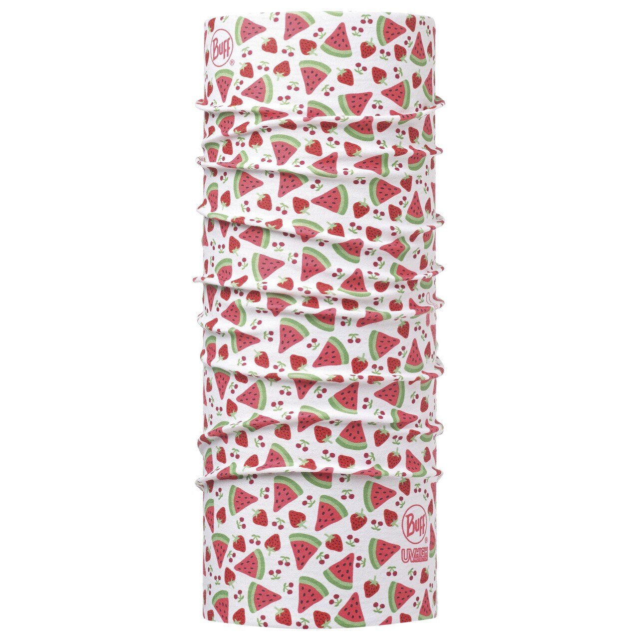 Bandana Buff HIGH UV CHILD LITTLE FRUITS CORAL