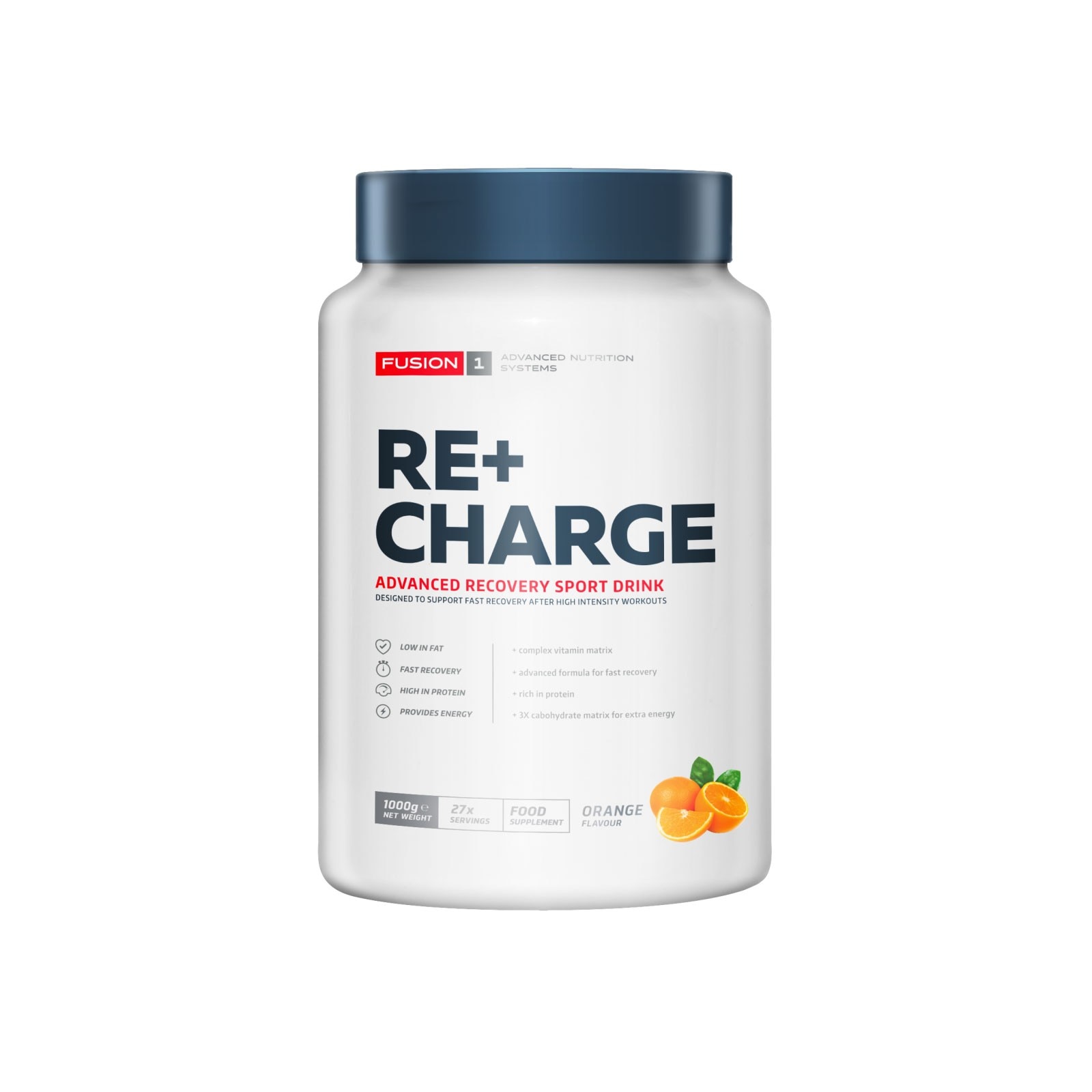 Re+Charge Fusion 1, 1000 g, orange