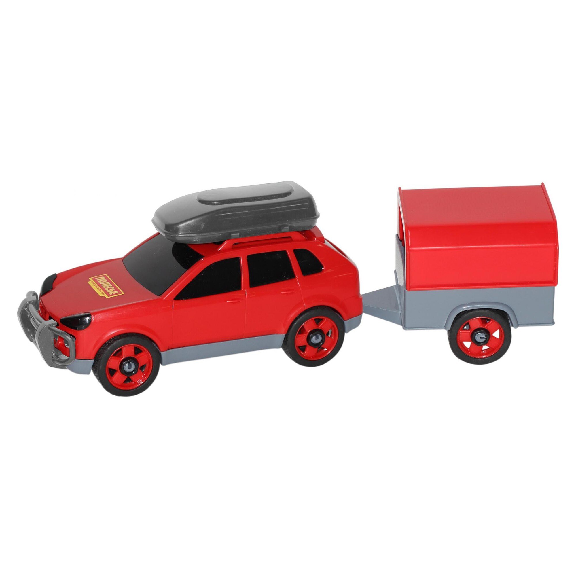 SUV cu portbagaj si remorca, Polesie