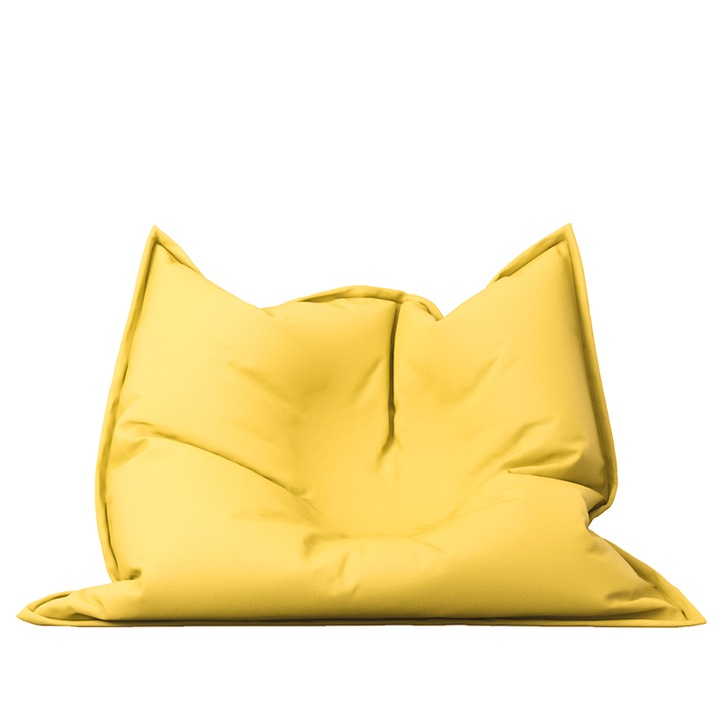 Калъф за пуф Голяма възглавница Pufrelax Magic Pillow, 350л., Yellow Quince, Не съдържа пълнеж, водоустойчив