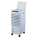 Racitor de aer Timeless Tools, 3 trepte viteza si 3 moduri de racire, 2 acumulatoare gheata si o telecomanda, 25 x 22 x 56 cm, Alb