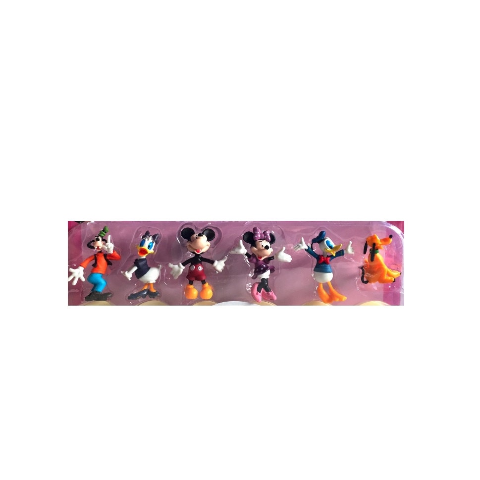Juego de figuras oficial de Disney Mickey Mouse clubhouse 6 Mickey Mouse  723260368672