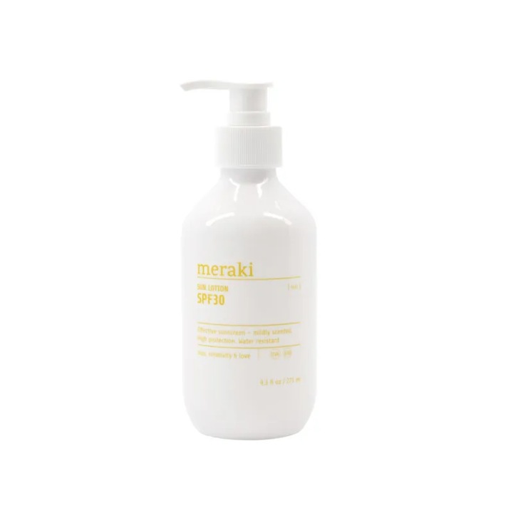 Lotiune pentru corp Meraki, Mildly Scented Sun Creme, SPF 30, 275 ml