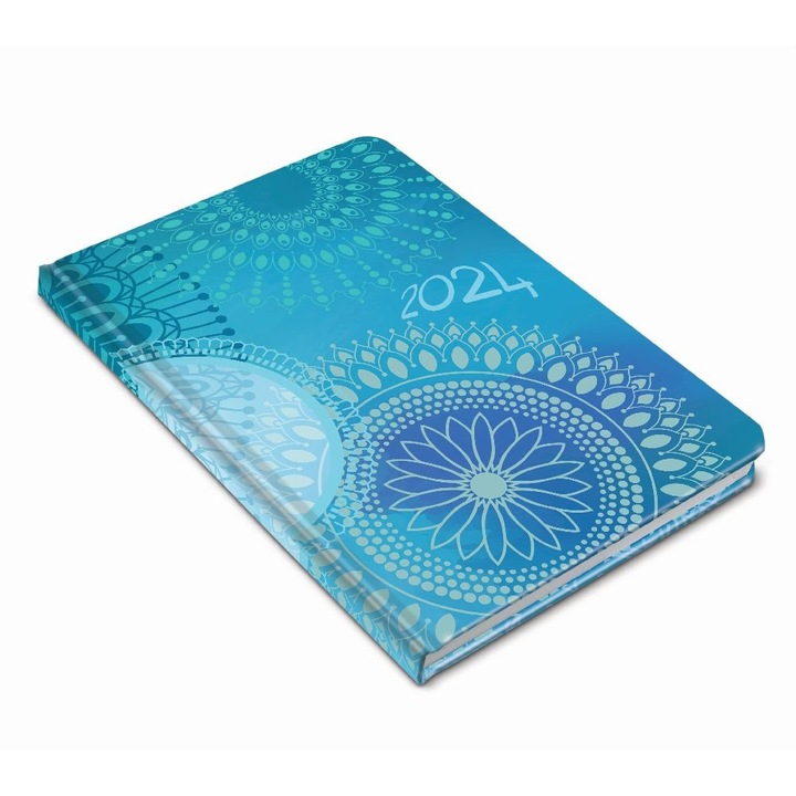 Realsystem 2024-es fiestina 5411-61 mandala B6 zsebnaptár