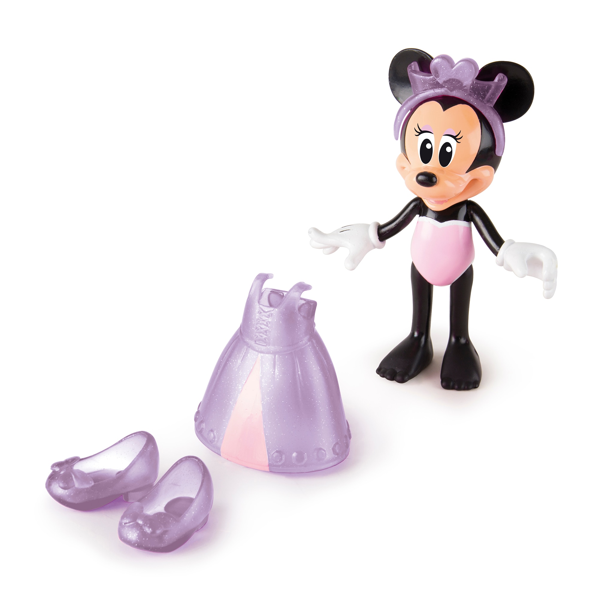 Set de joaca IMC Disney Minnie Mouse, cu accesorii de frumusete 