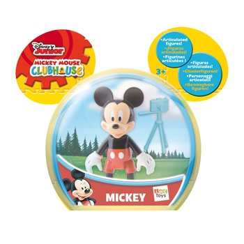 Figurina articulata Disney, Mickey Mouse, 10 cm Figurina articulata Disney, Mickey Mouse, 10 cm