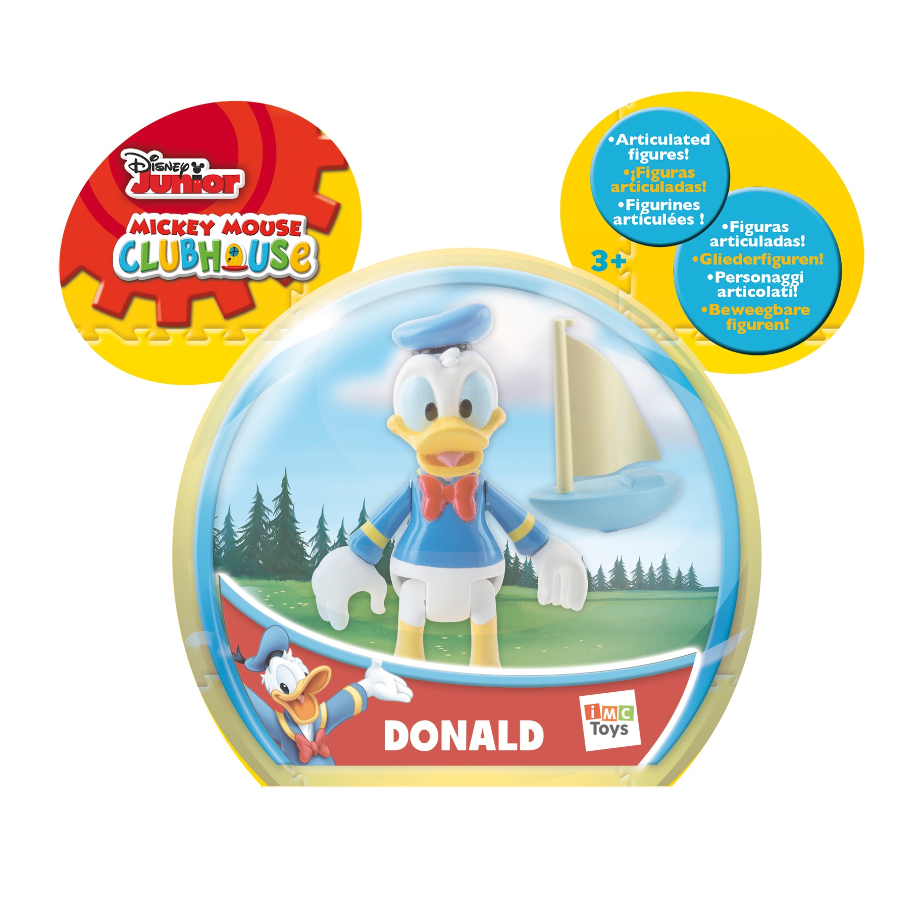 Figurina articulata Disney, Donald, 10 cm