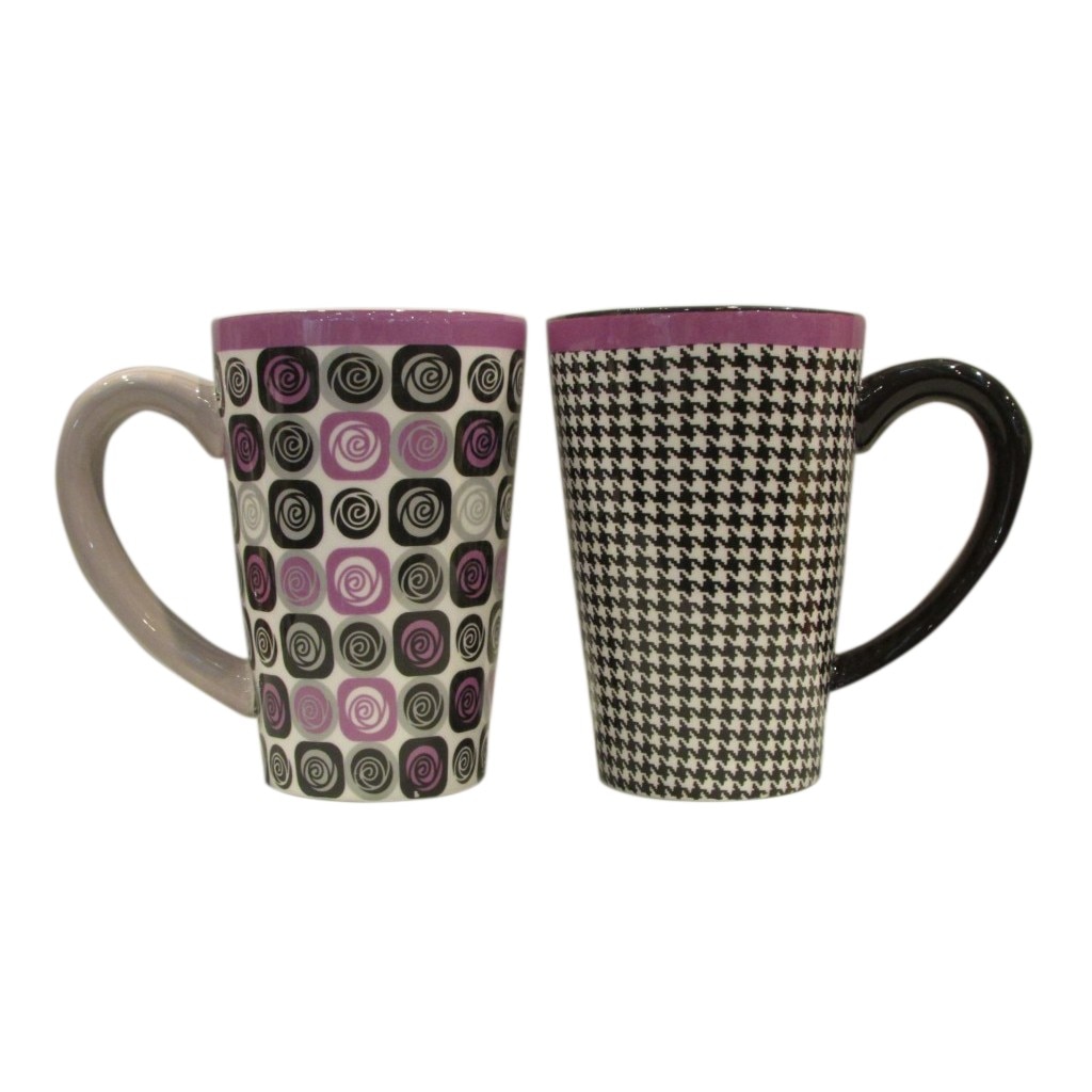 Cana Inalta Colectia Cercuri Gri cu Violet