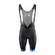 Pantaloni scurti cu bazon si bretele Force B51 Negru-Albastru XS