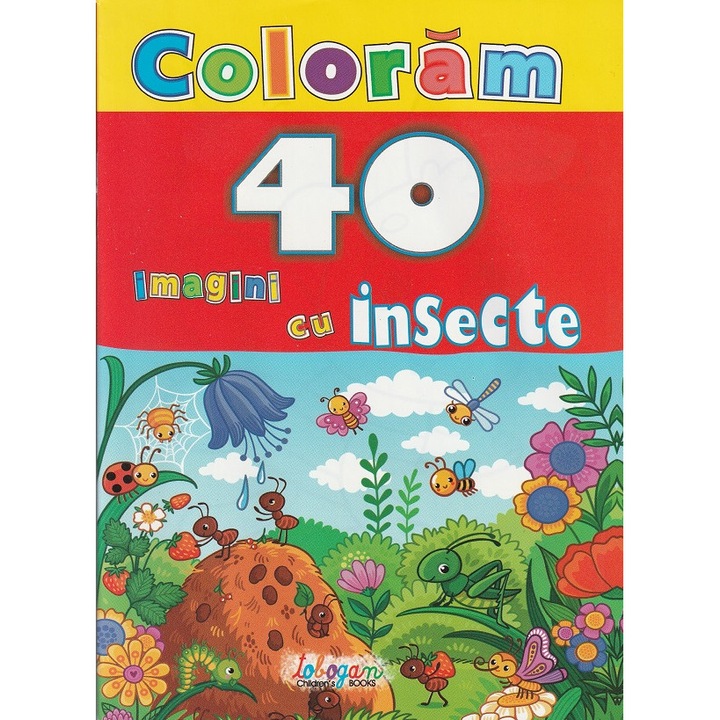 Coloram. 40 De Imagini Cu Insecte