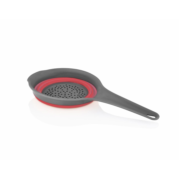 Strecuratoare pliabila rotunda cu maner,14cm