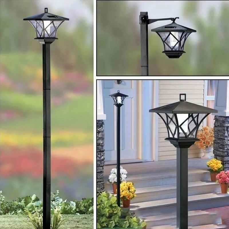 solar yard light stakes