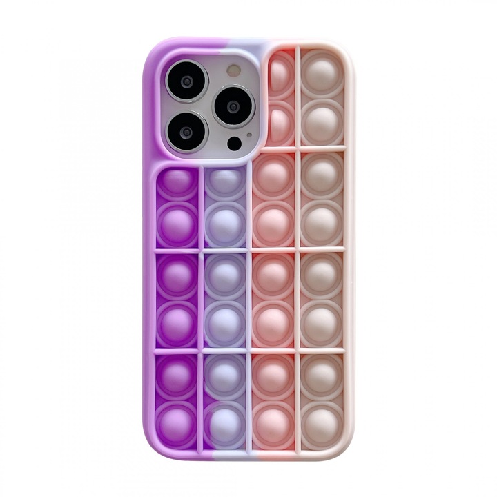 Tok Apple iPhone 13 Pro Max készülékhez, szilikon, Evolium, többszínű