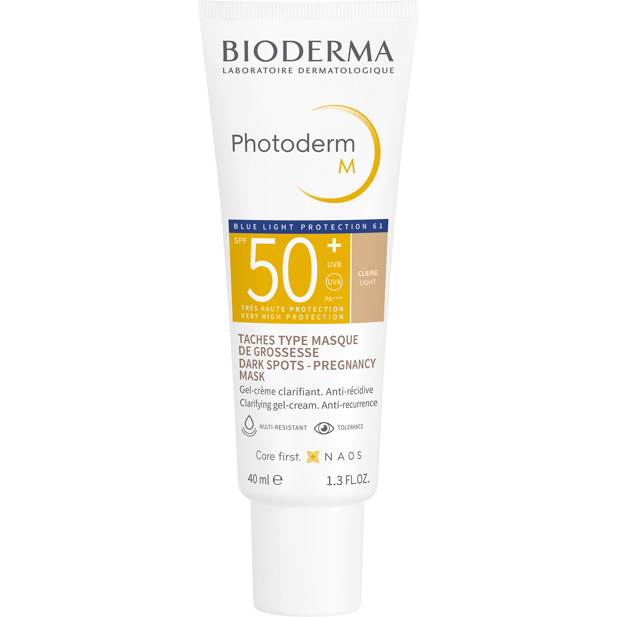Слънцезащитен флуид Bioderma Photoderm SPF 50+ claire, 40 мл - eMAG.bg