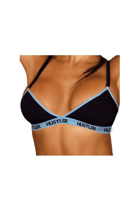 Melltartó HUSTLER 8113, Puha csészék, Fekete