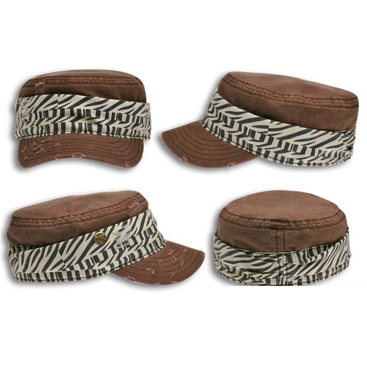 Atlantis Jungle Z férfi sapka, barna, S/M méret