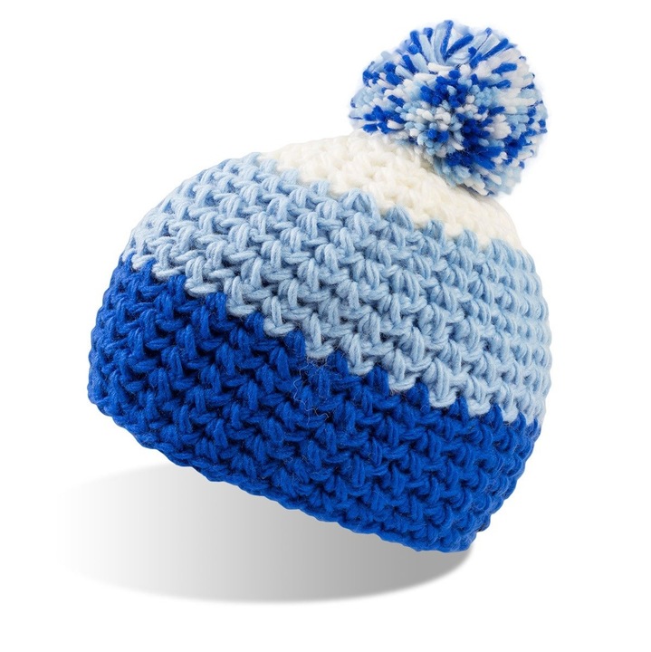 Palarie EVEREST, Atlantis, Lana, Albastru