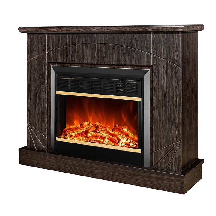 Semineu electric Madeira wenge & Mars