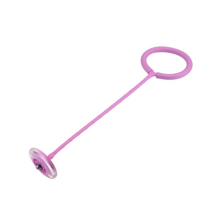 Coarda moderna cu iluminare led pentru copii Roz