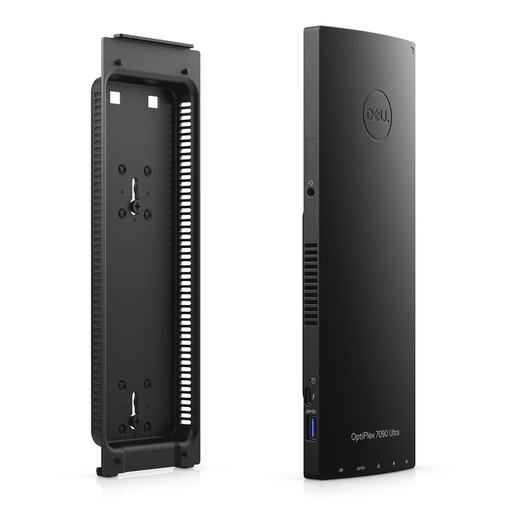 Настолен компютър Dell OptiPlex 7090 UFF, N008O7090UFF.32GB, Intel Core i7-1185G7 (4-ядрен), Intel Iris Xe Graphics, 32 GB 3200 MHz DDR4, Черен EoL