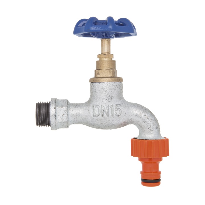 Robinet fonta-zincat 3/4" FI port-furtun