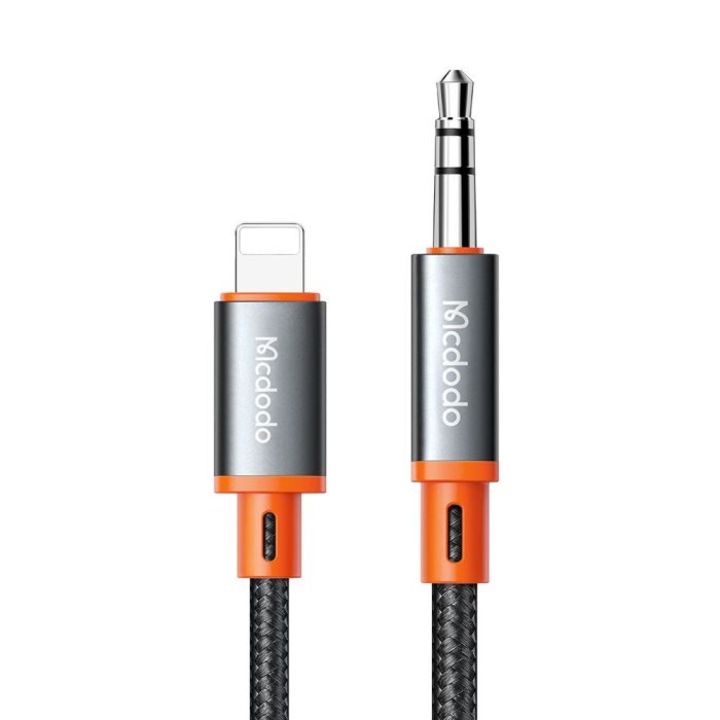 Кабел Mcdodo Castle Series, Lightning - Jack 3.5 мм, 1.2 м, Black