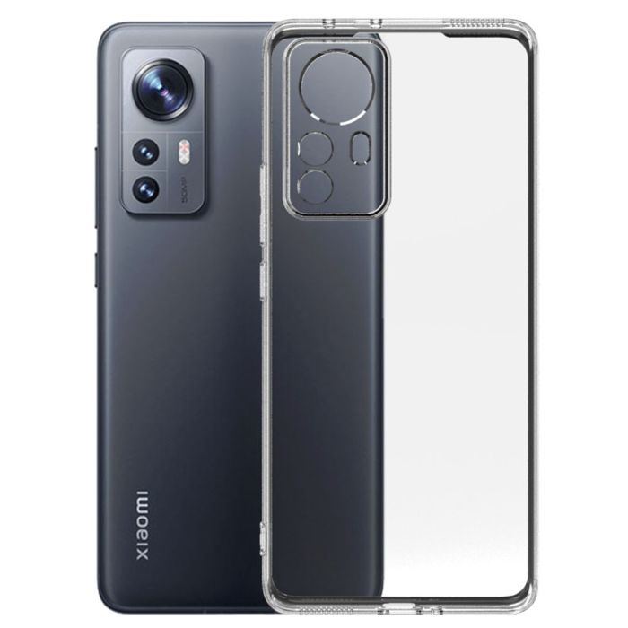 Husa de protectie Lemontti Silicon pentru Xiaomi 12 Pro, Transparent