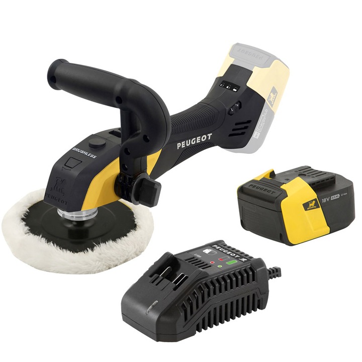 Masina de polisat cu acumulator 18V, 5.0Ah, tip EnergyShine-18VBL