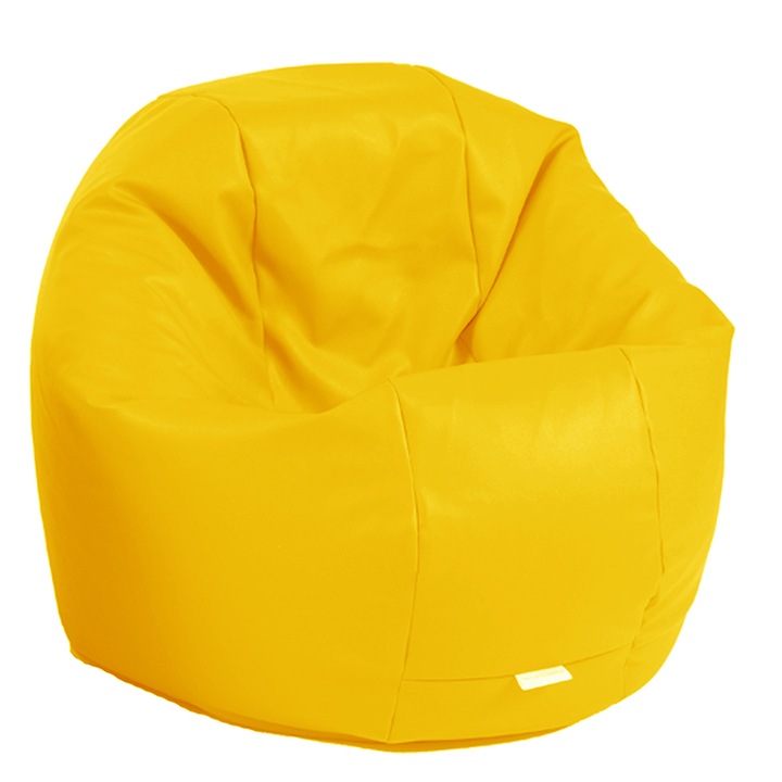 Калъф за пуф Pufrelax Relaxo, 210л., Panama Yellow Quince, Не съдържа пълнеж, Водоустойчив