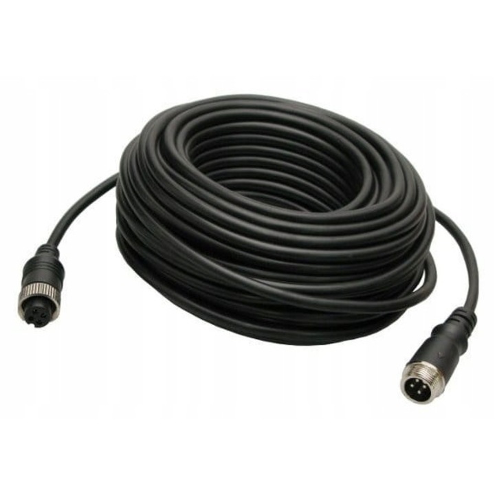 Cablu de 5 metri 4PIN pentru camera de marsarier si monitor, expert PRO, CB-002-5
