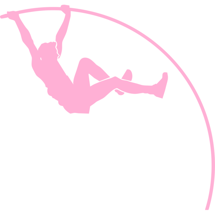 Sticker auto ''Jump'', 20x28 cm, Roz