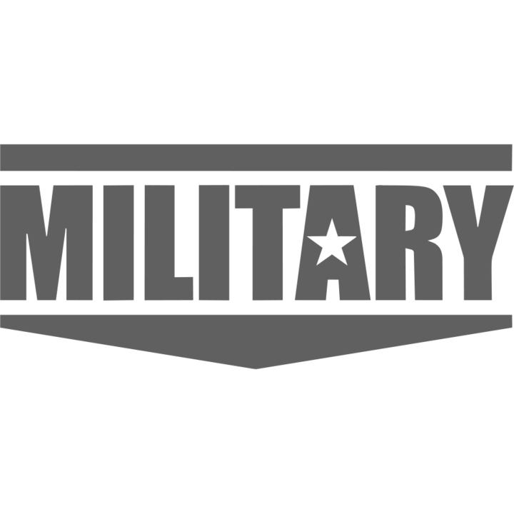 Sticker auto ''Military'', 20x15 cm, Gri