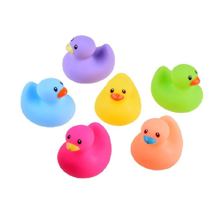 Színes kacsa fürdőjáték szett