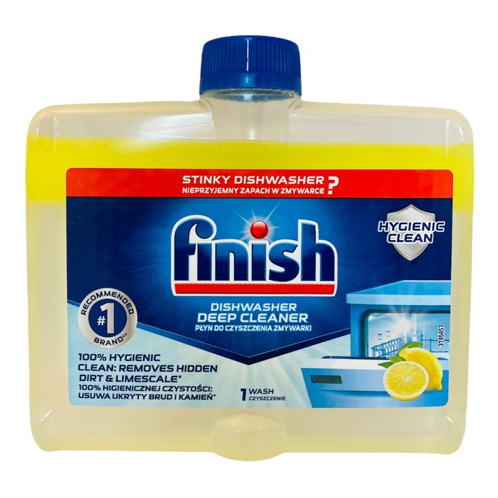 Detergent de vase automat Finish, Aroma lamaie, 250 ml