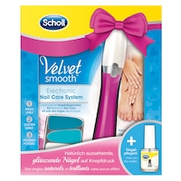 Set cadou Scholl: Sistemul electronic de ingrijire a unghiilor Velvet Smooth Pink + Ulei pentru ingrijirea unghiilor, 7.5 ml