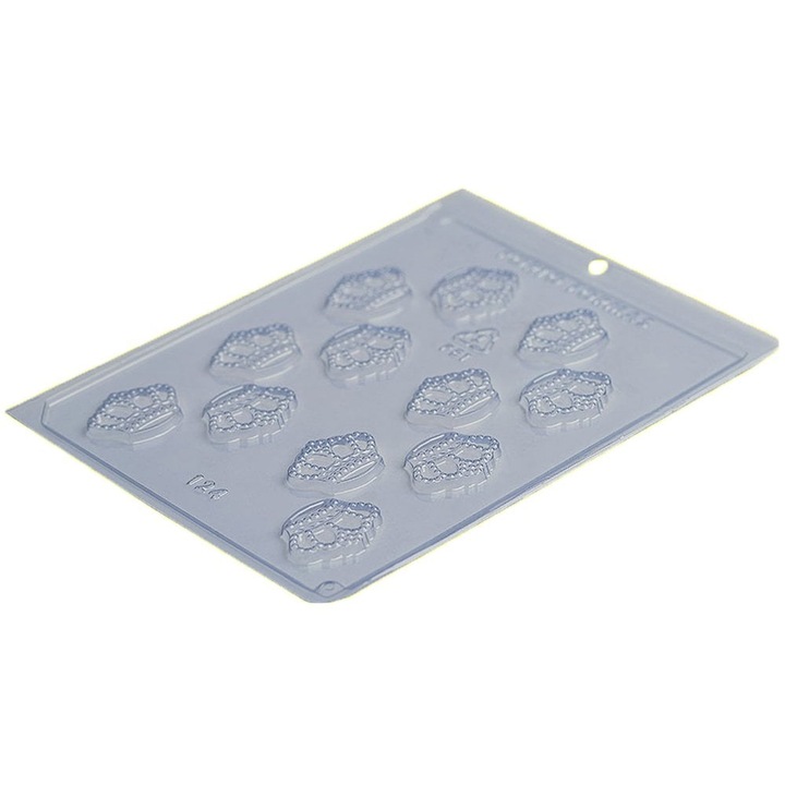 Matrita ciocolata Coroana Regina 12 cavitati, Porto Formas