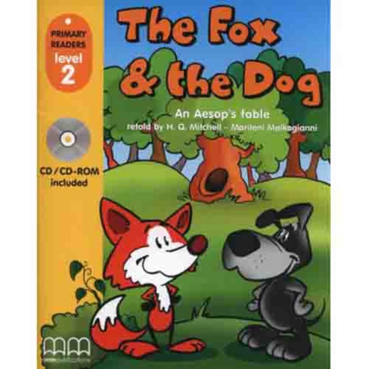 The Fox And The Dog (Book+CD), Reader Level 2 - Aesop