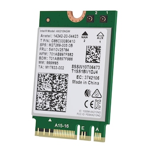 Manifold Traveler Berry Placa de retea wireless Intel Dual Band AC 7260, Mini PCI-E, Bluetooth 4.0,  5 GHz, 867 Mbps - eMAG.ro