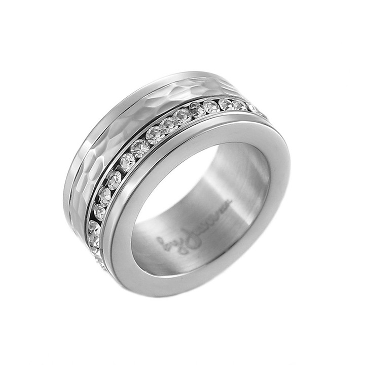 Inel 4036 inox, Argintiu