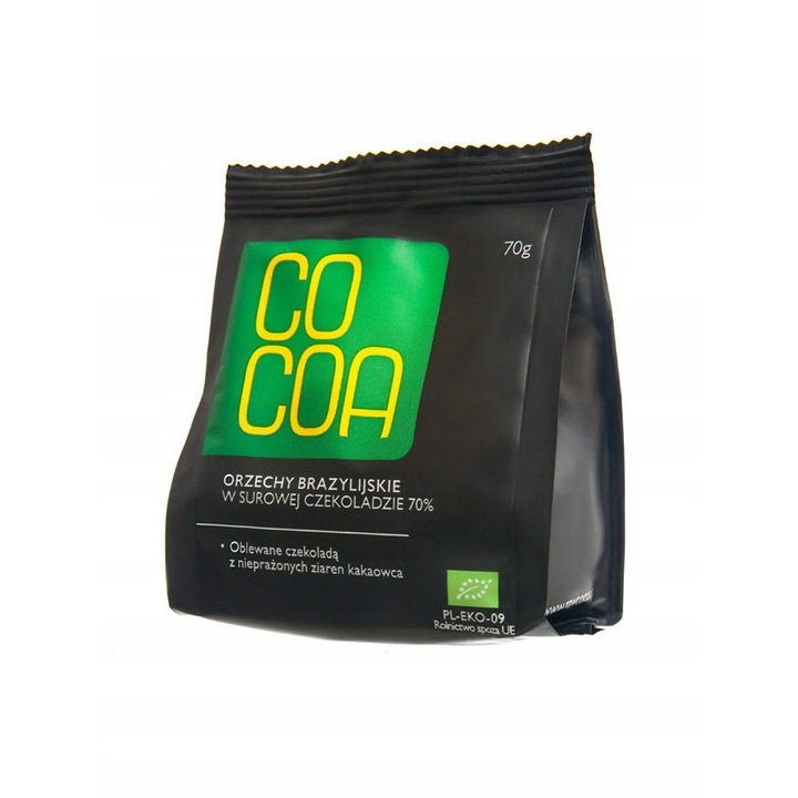 Nuci in ciocolata, Bio, 70 g