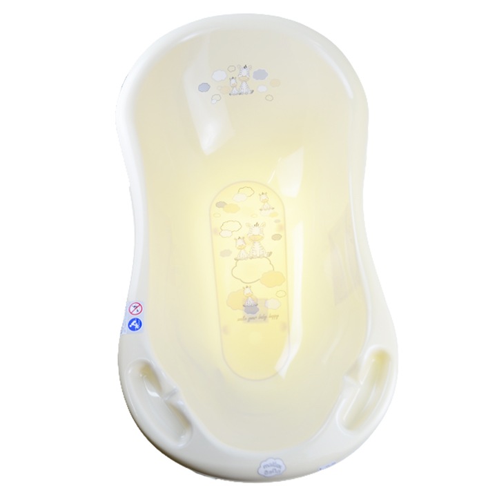 Детска вана 84см Maltex 6571221, Жълта