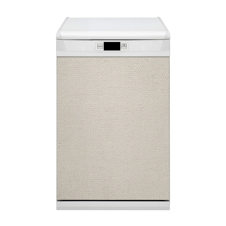 Covoras magnetic pentru masina de spalat vase, Fabric textura, gri, 45 cm x 70 cm