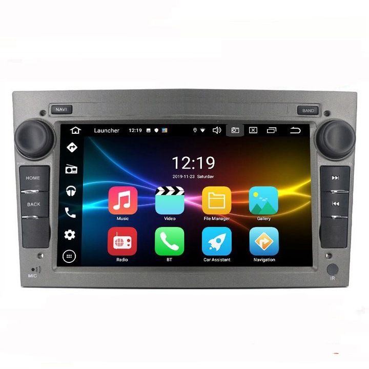 Мултимедия с навигация ZT, OPEL Astra, Vectra, Zafira, графитен, без DVD, 4+1+16