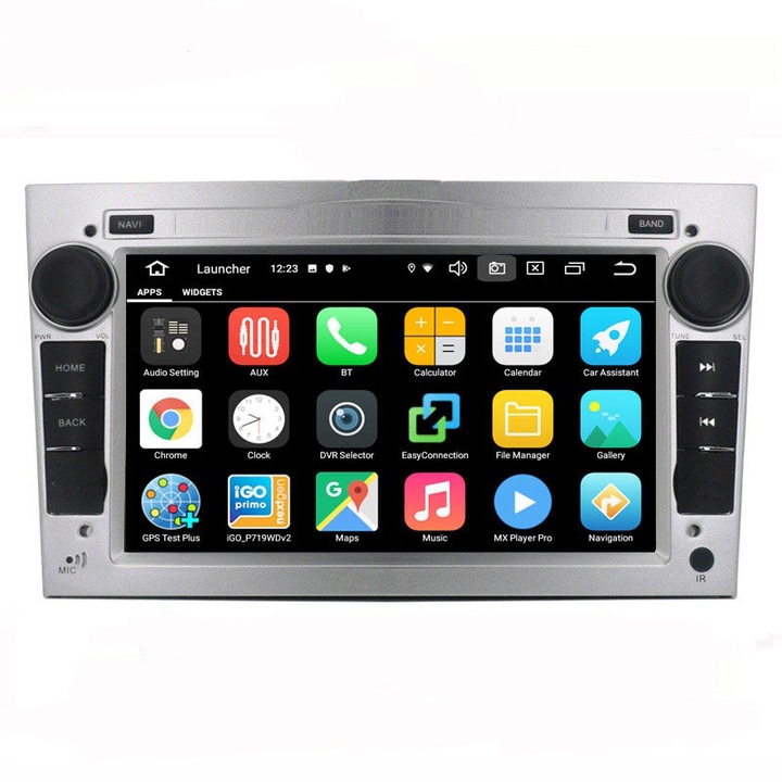Мултимедия с навигация ZT, OPEL Astra, Vectra, Zafira, сребрист, без DVD, 4+1+16